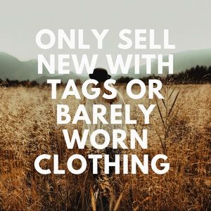 With tags or barely used